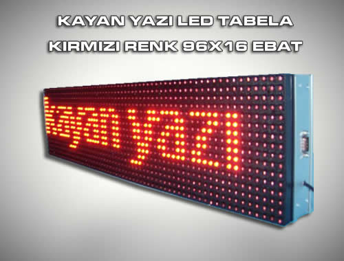 LED Tabela ve Panellerin Kullanım Alanları